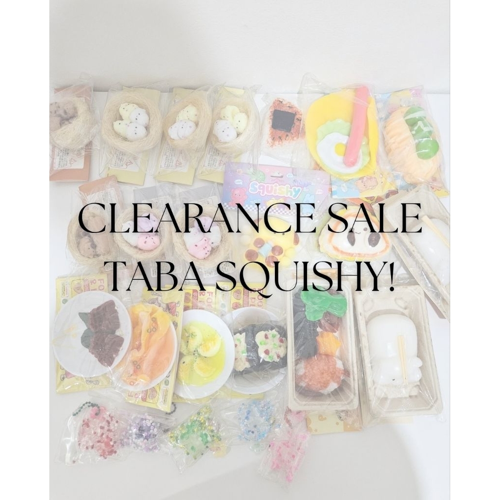 CLEARANCE SALE TABA SQUISHY