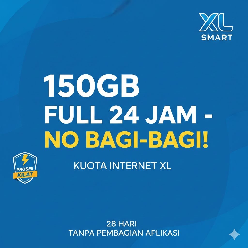 PAKET DATA INTERNET XL 150GB