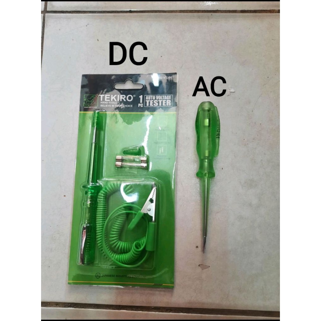 TESTPEN AC / DC TEKIRO TESPEN TEKIRO DC Atau AC