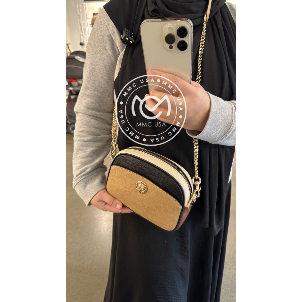 MJ TURNLOCK CAMBAG CROSSBODY COLORBLOCK