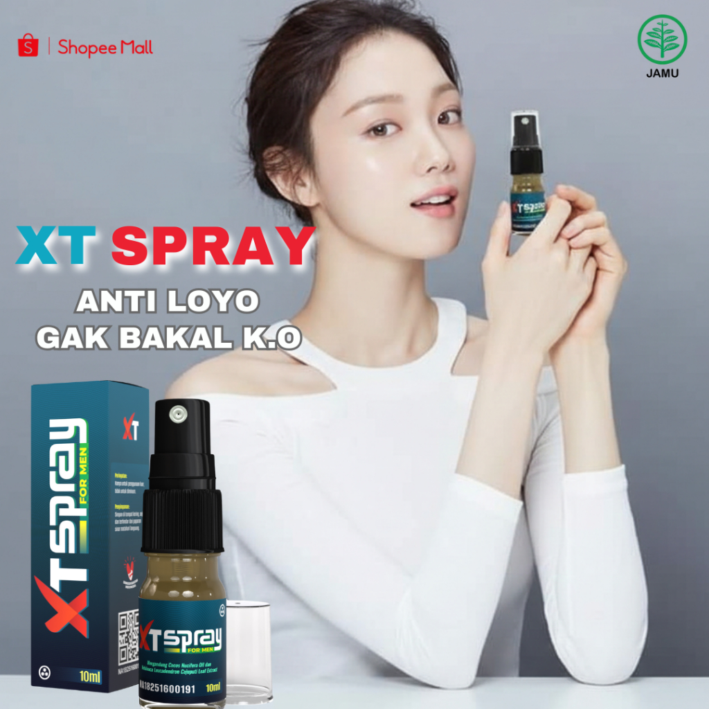 XT Spray - Obat Kuat Pria Tahan Lama Pria Original Herbal Oles BPOM