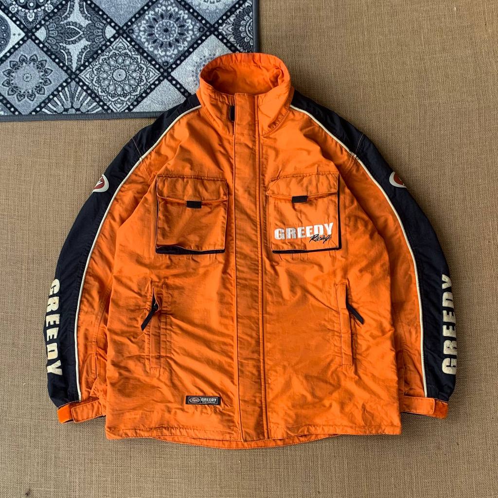 jaket Motor Greedy size L 100% original 240126G