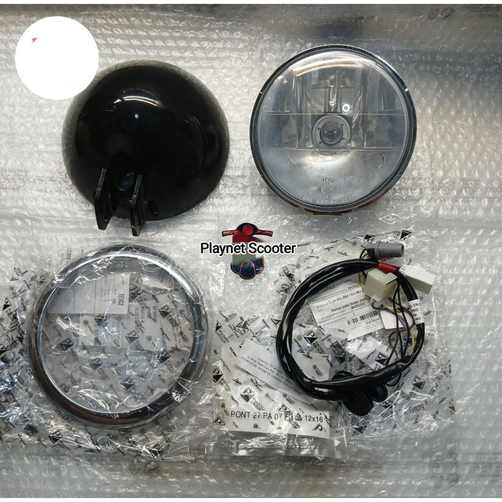 Head Lamp Headlamp Lampu Depan Vespa LXV