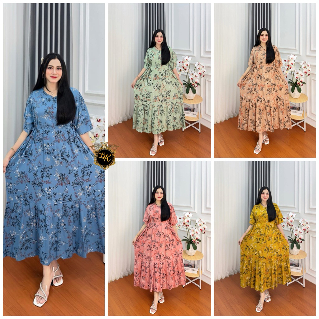 Dress Kanaya Jumbo Ld 130| Dress Kanaya Big Size| Daster Kanaya Ld 130| Daster Jumbo Ld 130| Daster 