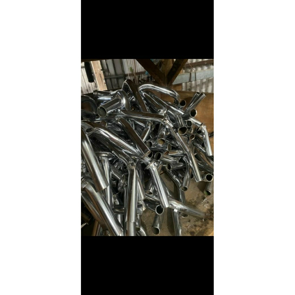 Leheran Knalpot Beat Fi Beat Karbu Beat Deluxe Inlet 26mm