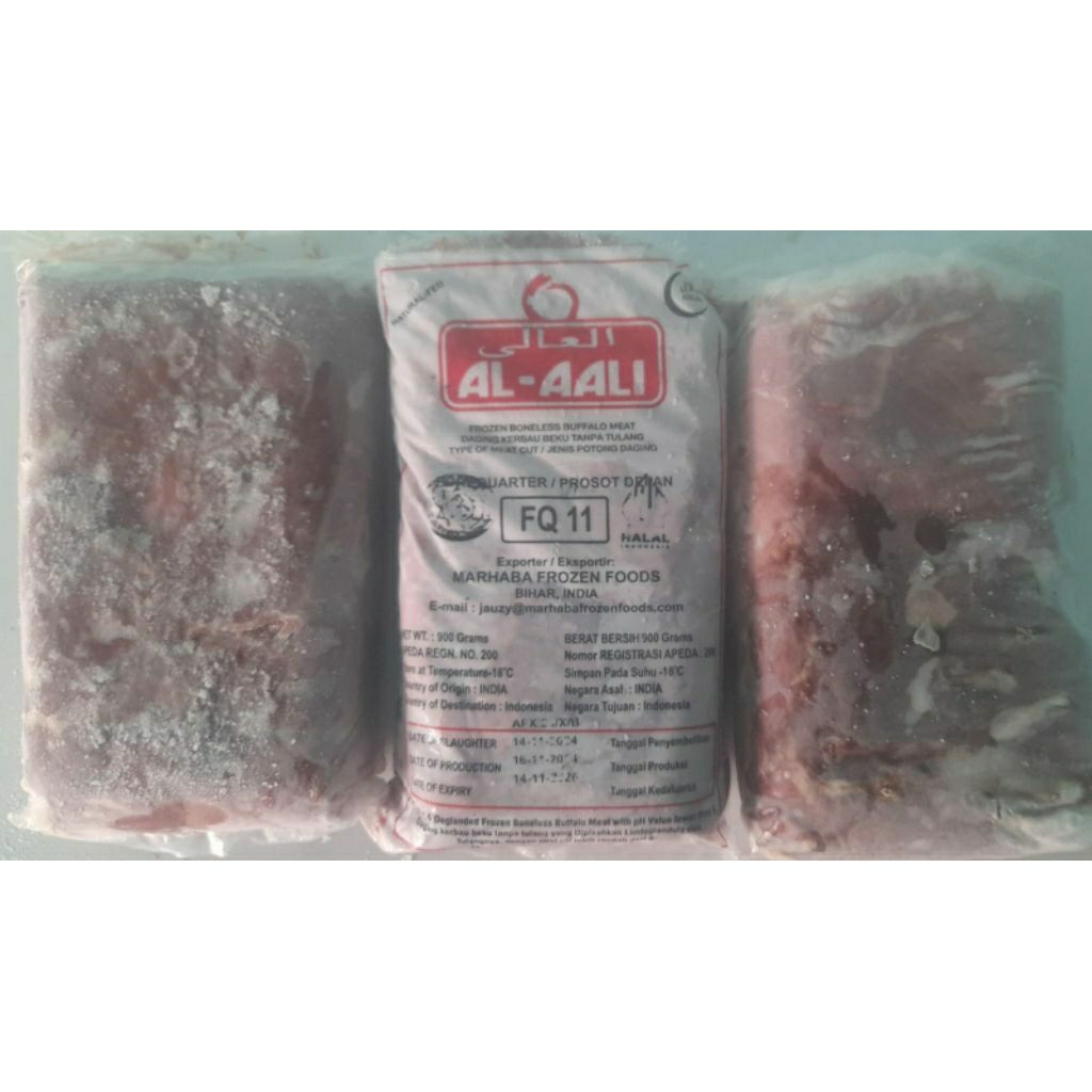 Daging Buffalo Fq 11 Kemasan 900 g