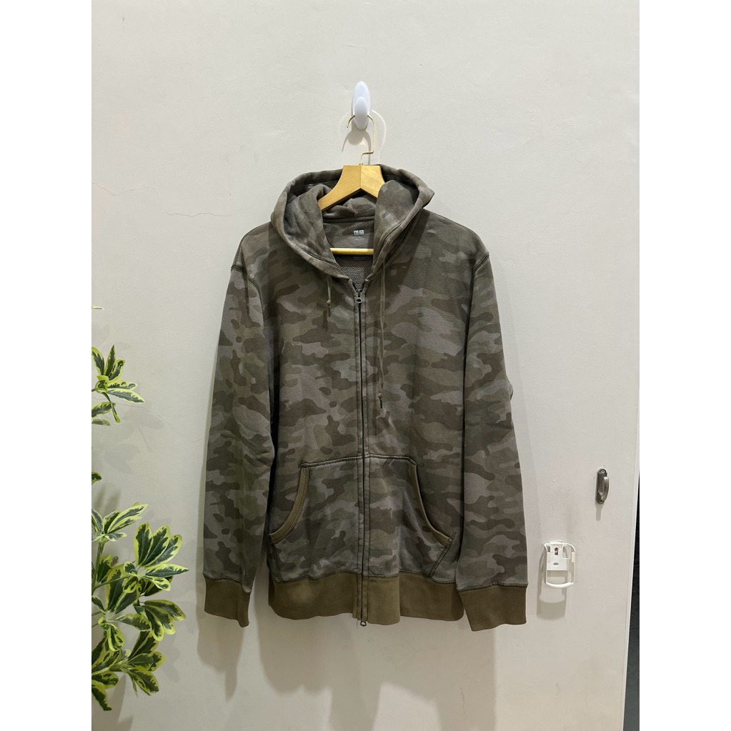 Hoodie Uniqlo Camo