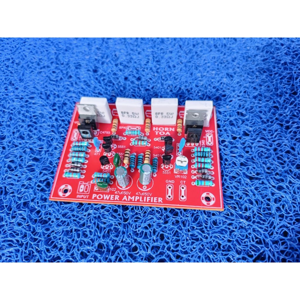 kit driver power horen toa / corong Qwalitas standar