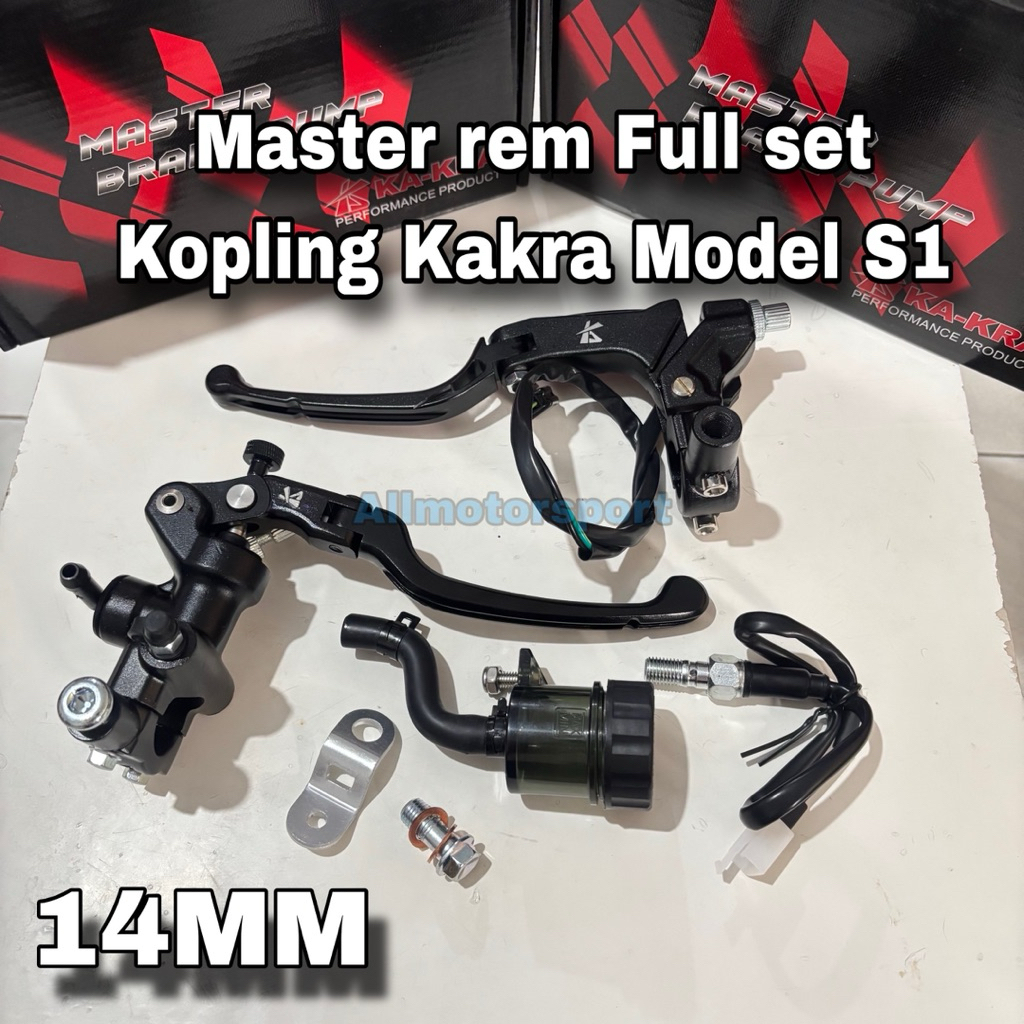 LAGI PROMO Master Rem Kopling Full Set Kakra Model RCB S1 Master Rem Kakra kopling Beat Mio Vario