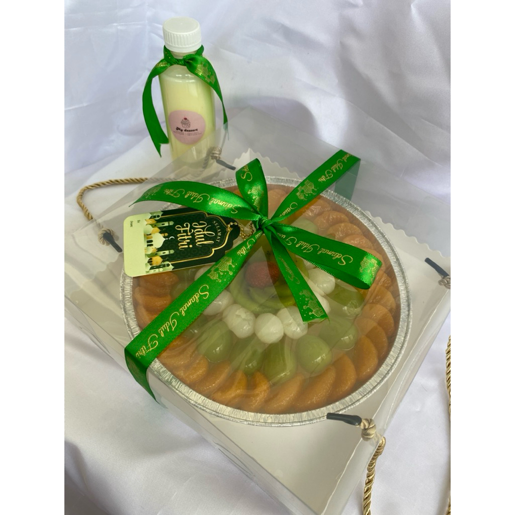 Puding Vanila Buah/Hampers Imlek/Hampers Idul Fitri