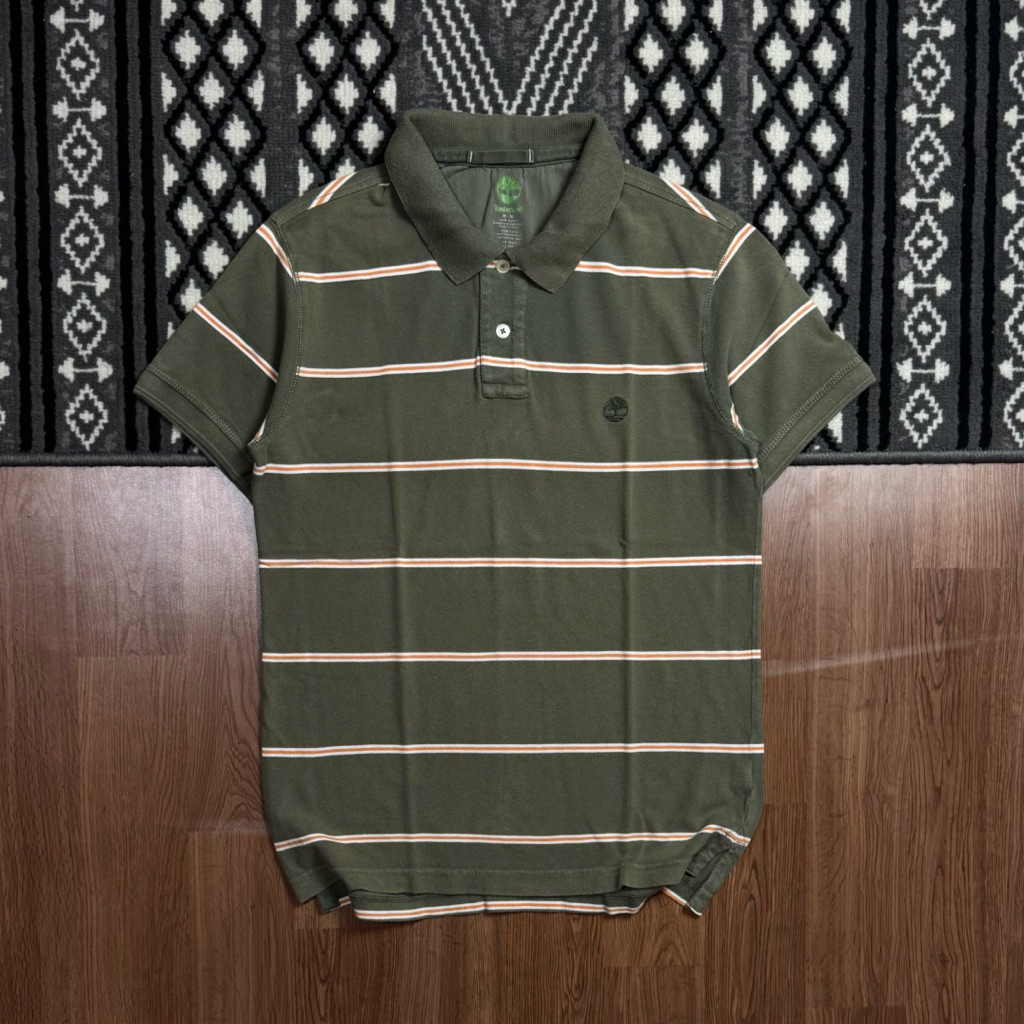 TIMBERLAND STRIPE POLO SHIRT