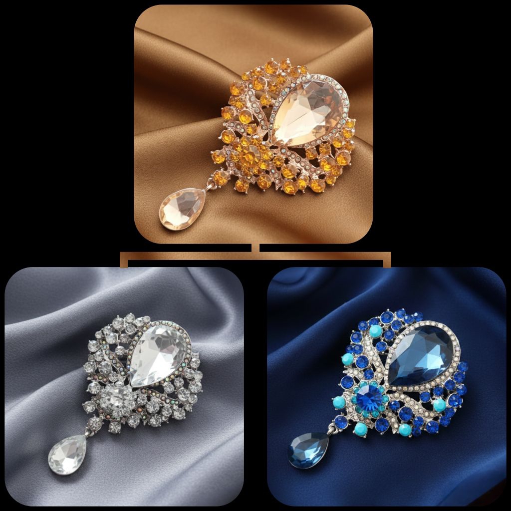 Bross kebaya mewah / Bross  cantik / elegant brooch