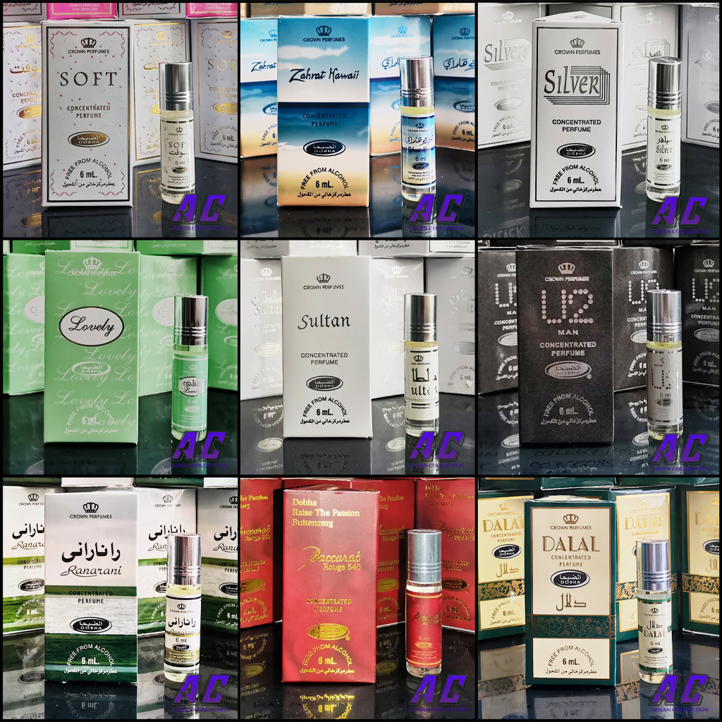 PARFUM DOBHA 6ML ROLL ON NON ALKOHOL AROMA BEST SELLER | DOBHA 6 ML | DOBHA ORI | DOBHA ORIGINAL