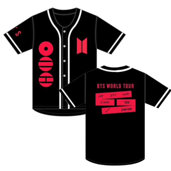 Jersey Baseball fanmade bts kpop korea world tour 2026 album