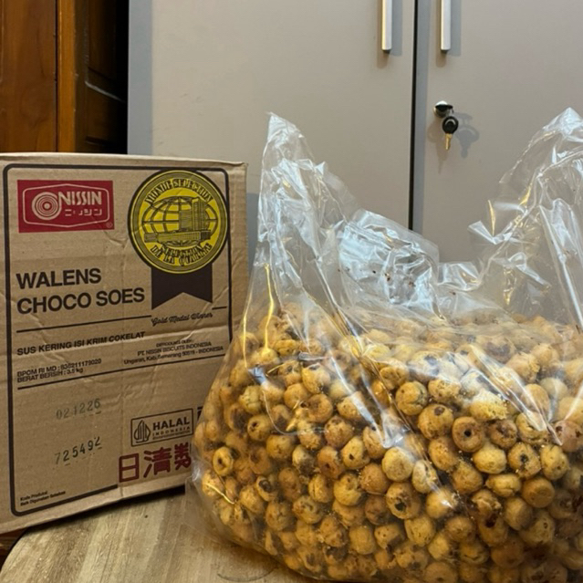 Walens Choco Shoes | Nissin | Soes Karton 3,5kg