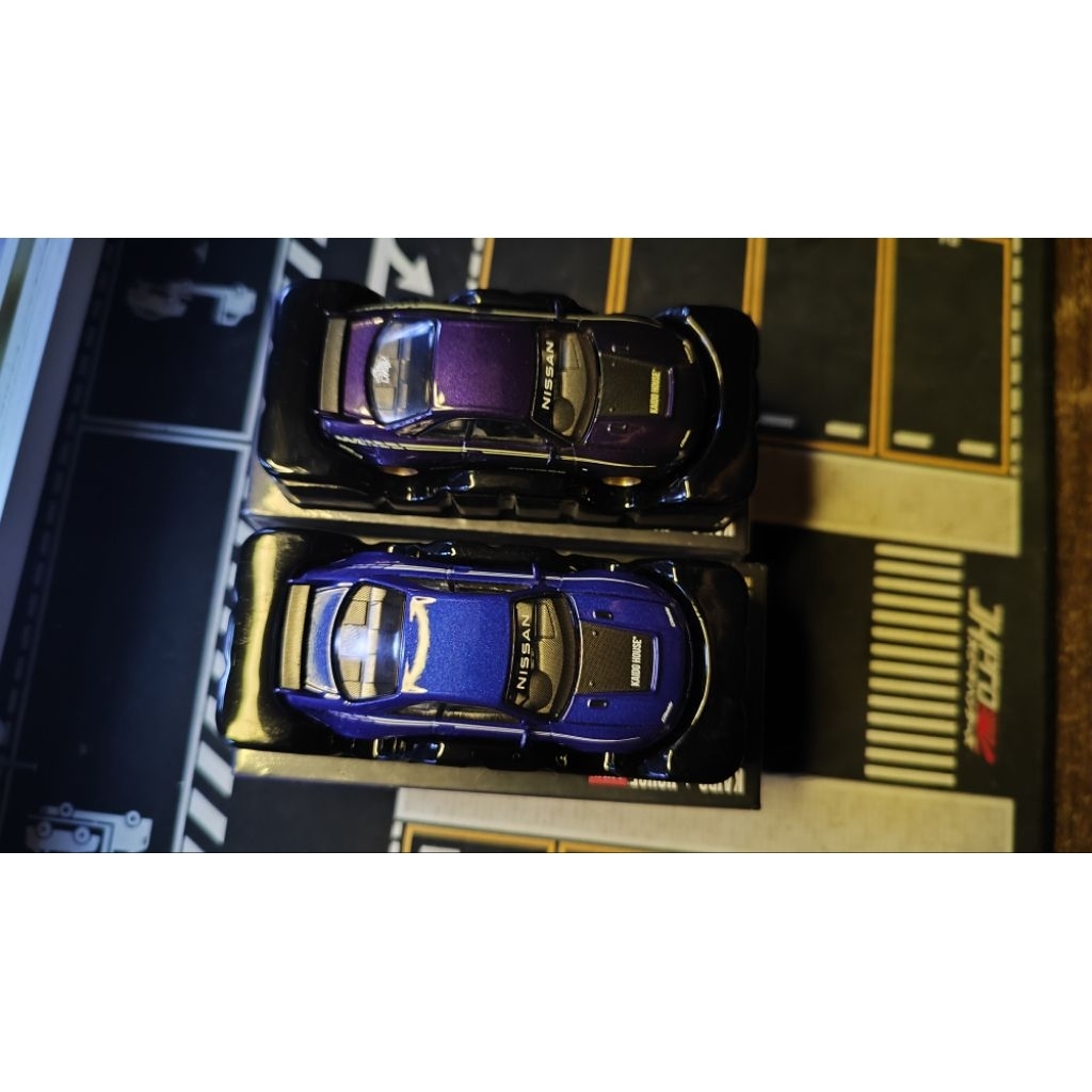 kaido r33 ungu dan R33 biru