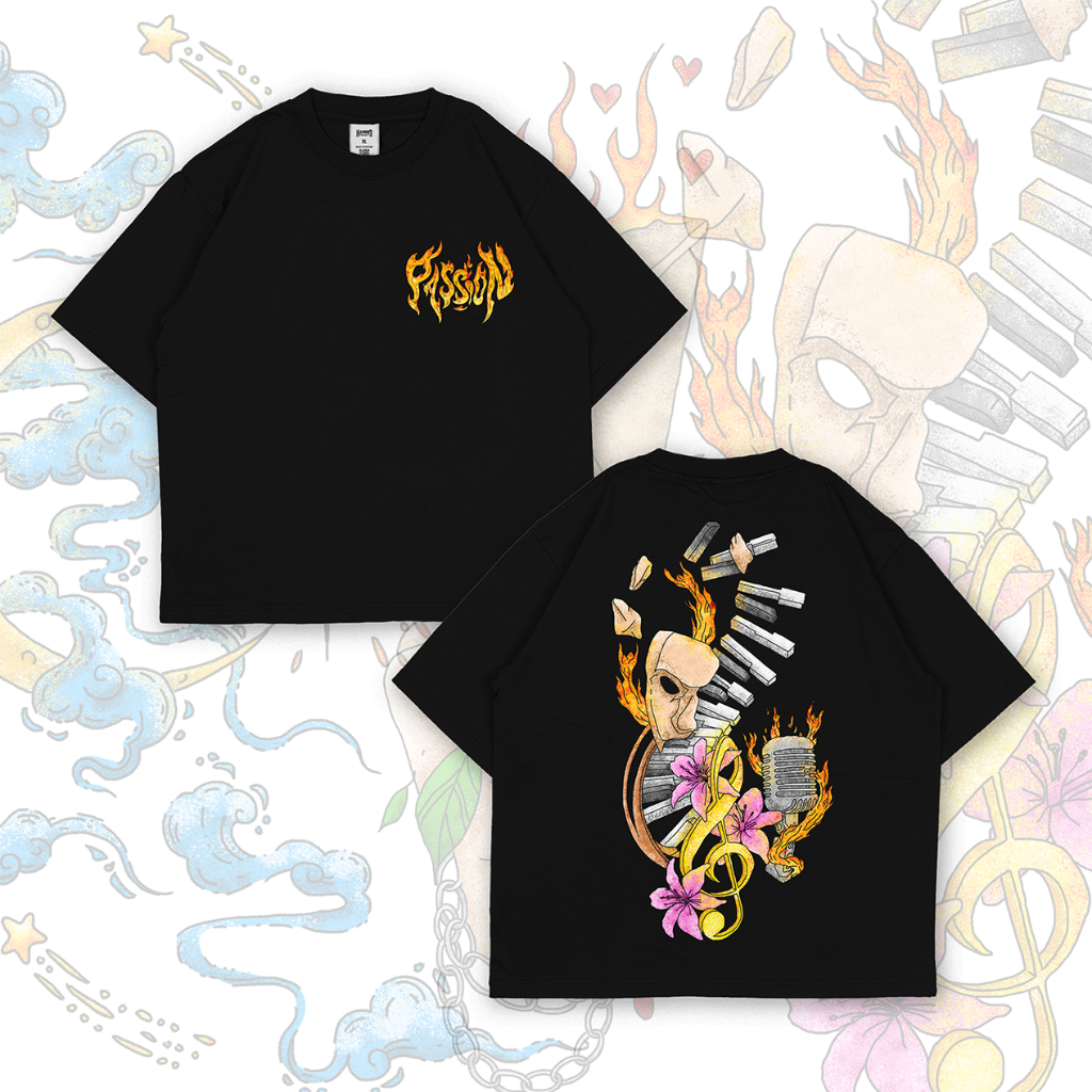 Oversize T-Shirt PASSION JKT48 FIGHT TEAM Series