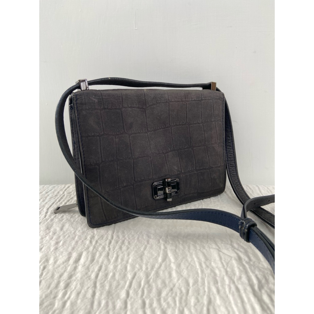 DVF Diane Von Furstenberg Suede Bag
