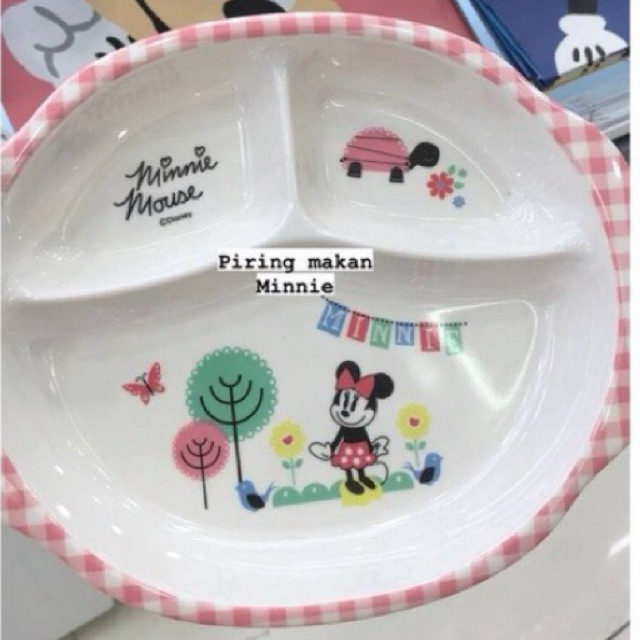 piring makan melamin anak Import Karakter impor melamine