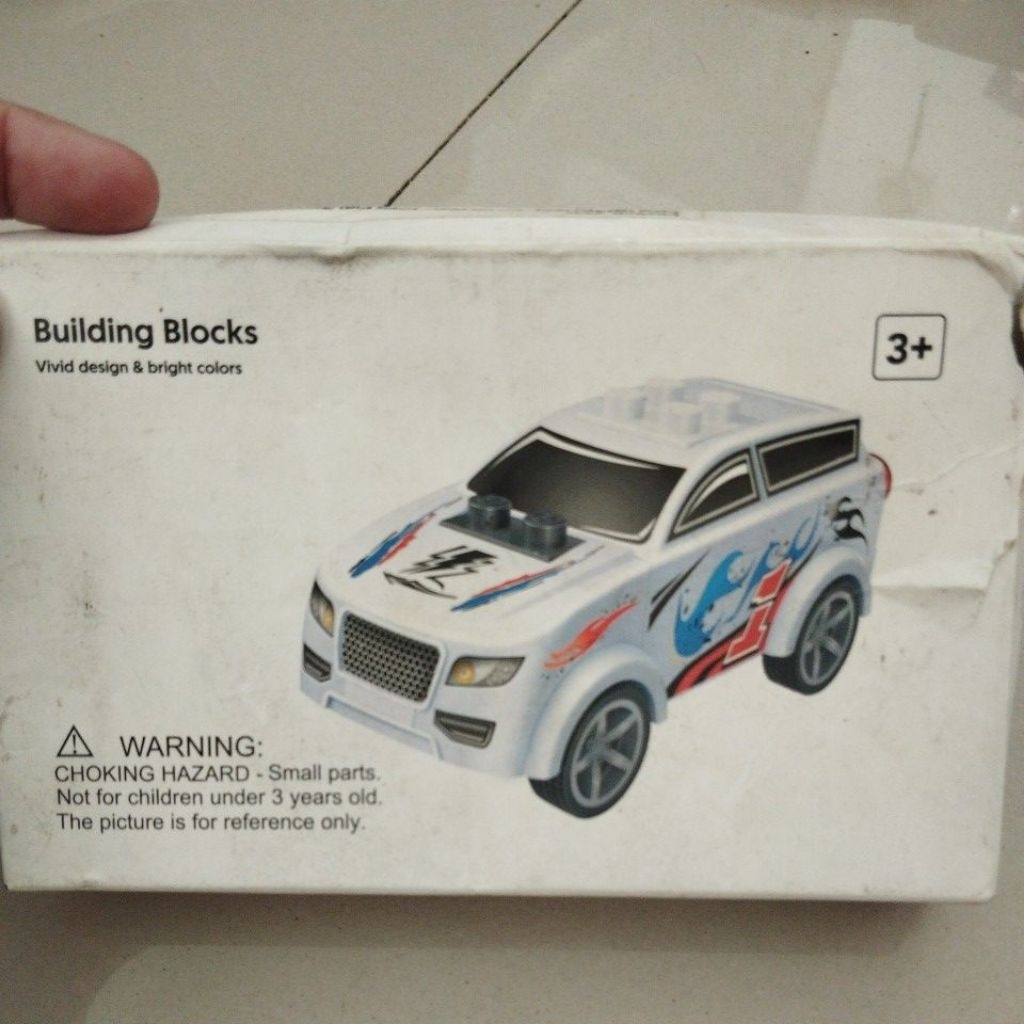 building blocks brick mobil miniso ori