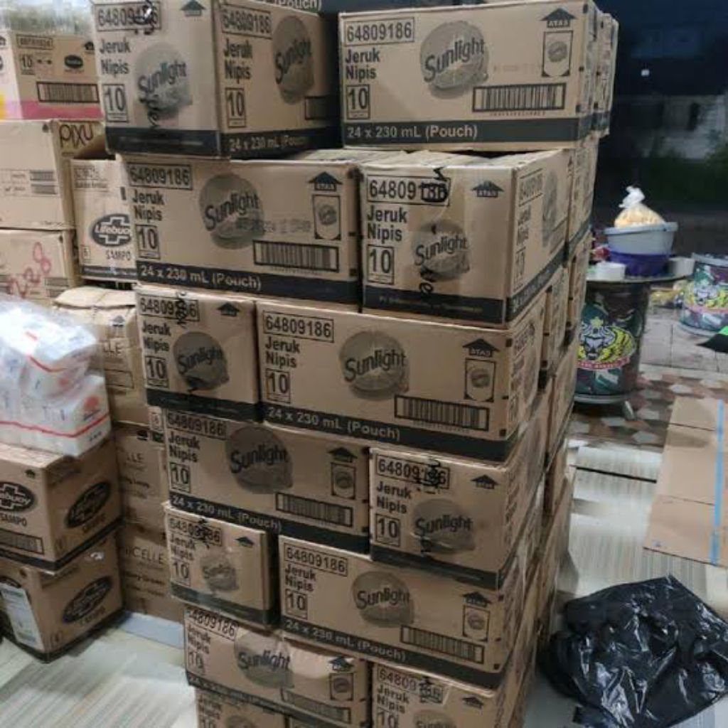 sunlight 210ml 1 dus isi 24