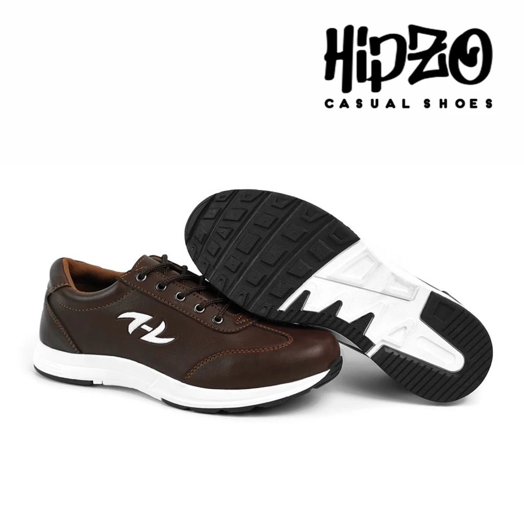 Sepatu Pria Casual Hipzo M037 Original 100% Pria Kerja Sekolah Original Kantor