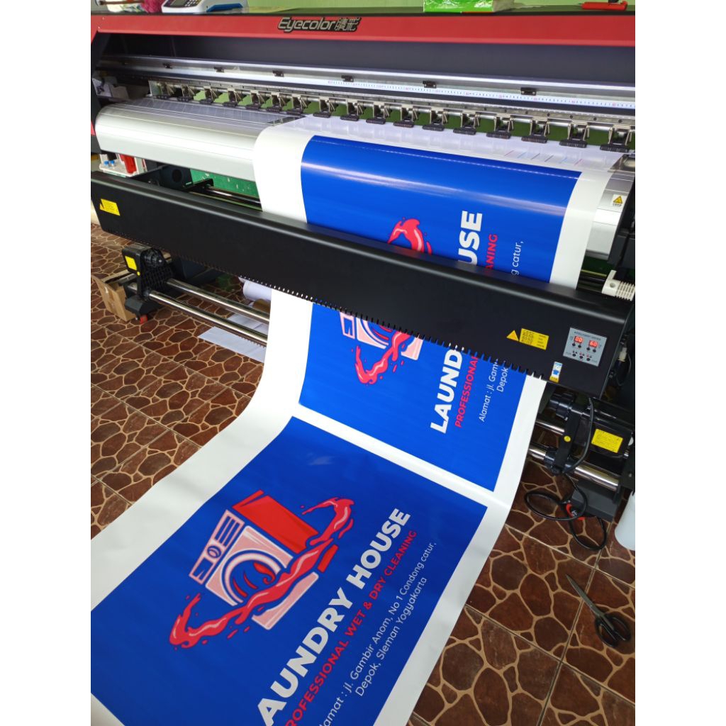 Sticker Vinyl/Cetak Indoor