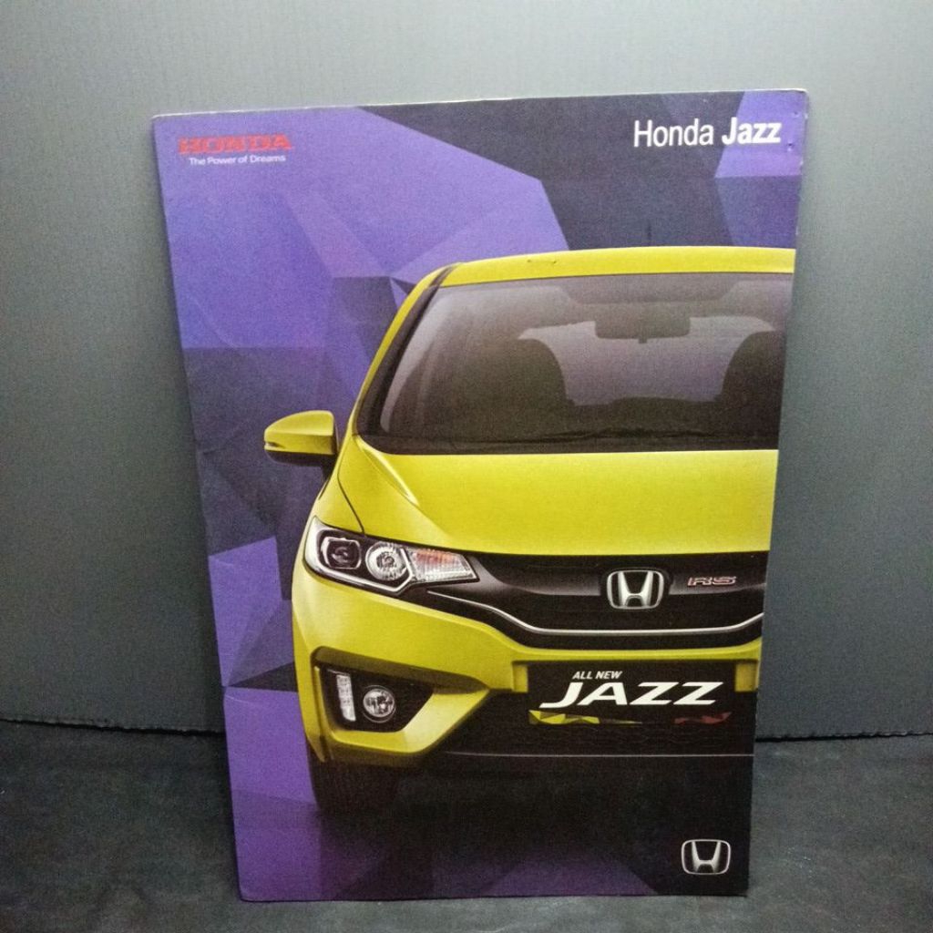 poster brosur leaflet katalog Honda jazz