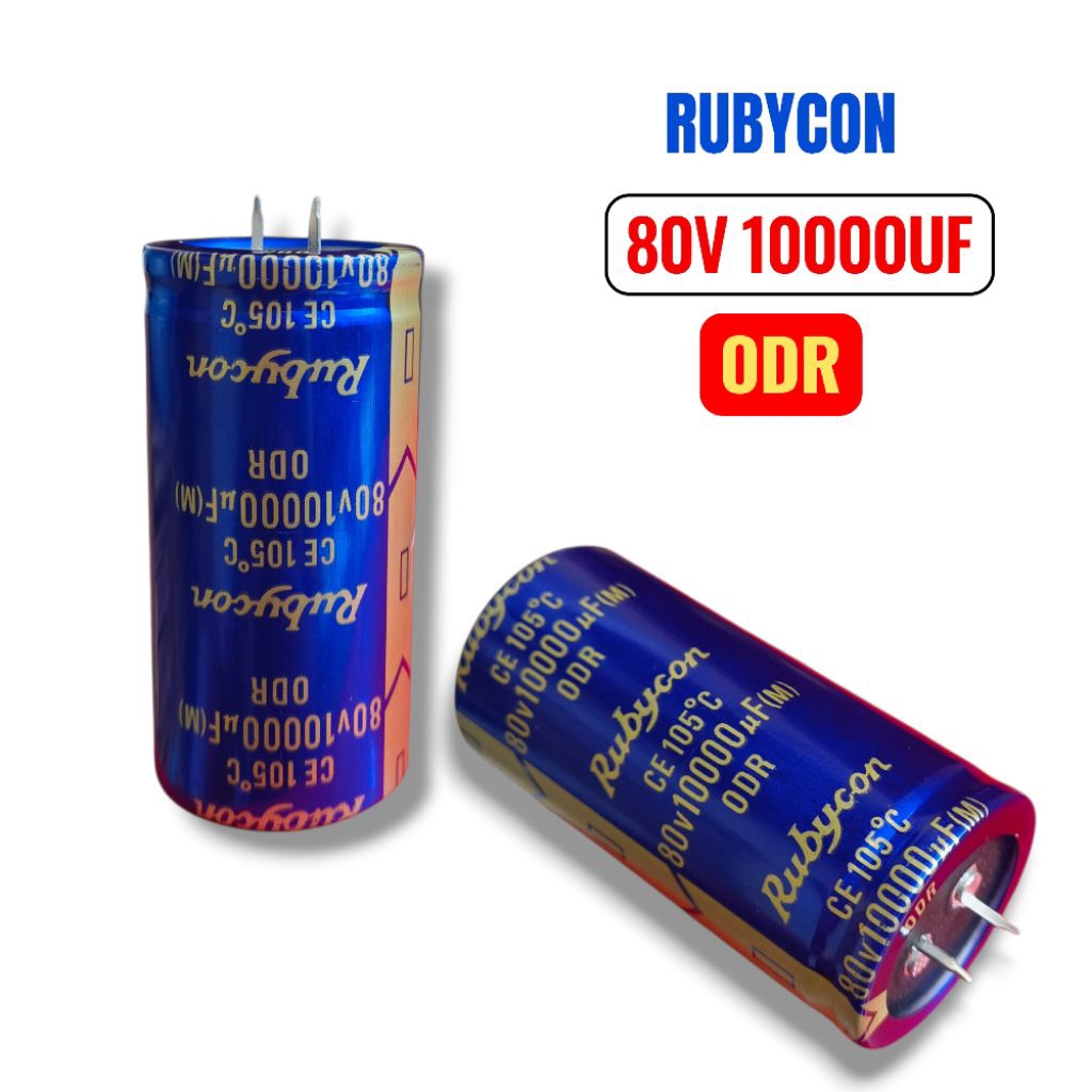 ELCO RUBYCON 80 V 10000UF ODR ELCO RUBYCON ORIGINAL ELCO 80V 10000 UF