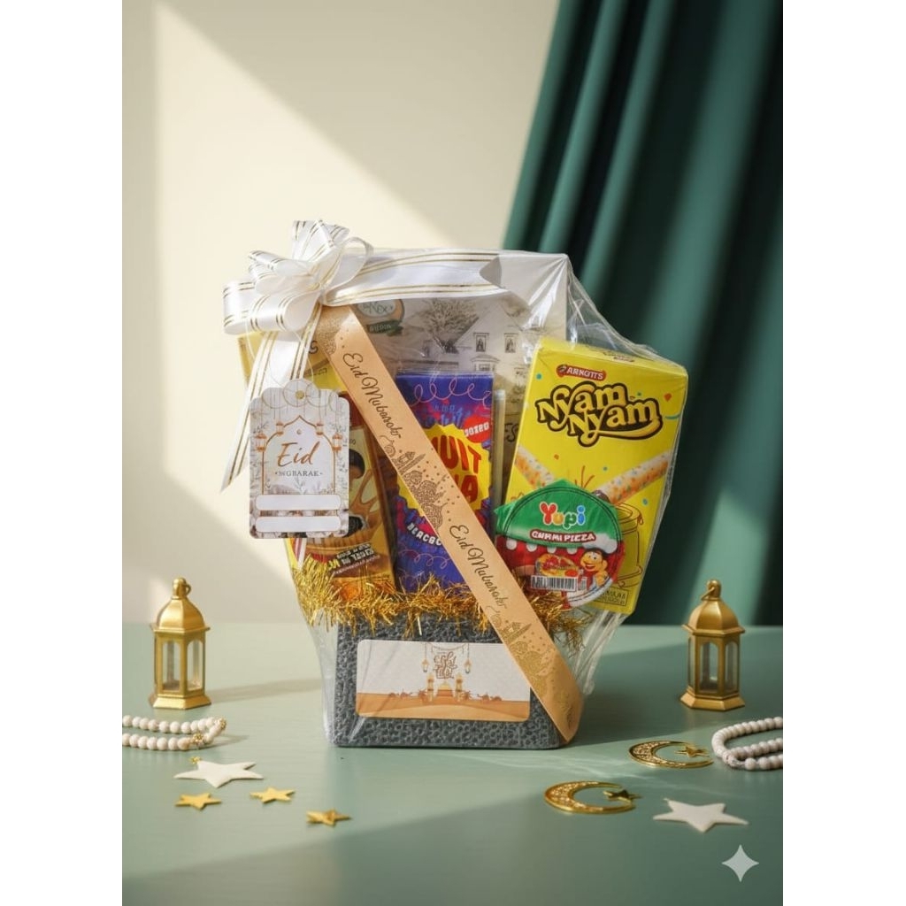 HAMPERS LEBARAN/ PARCEL SNACK ANAK/PARCEL MINI