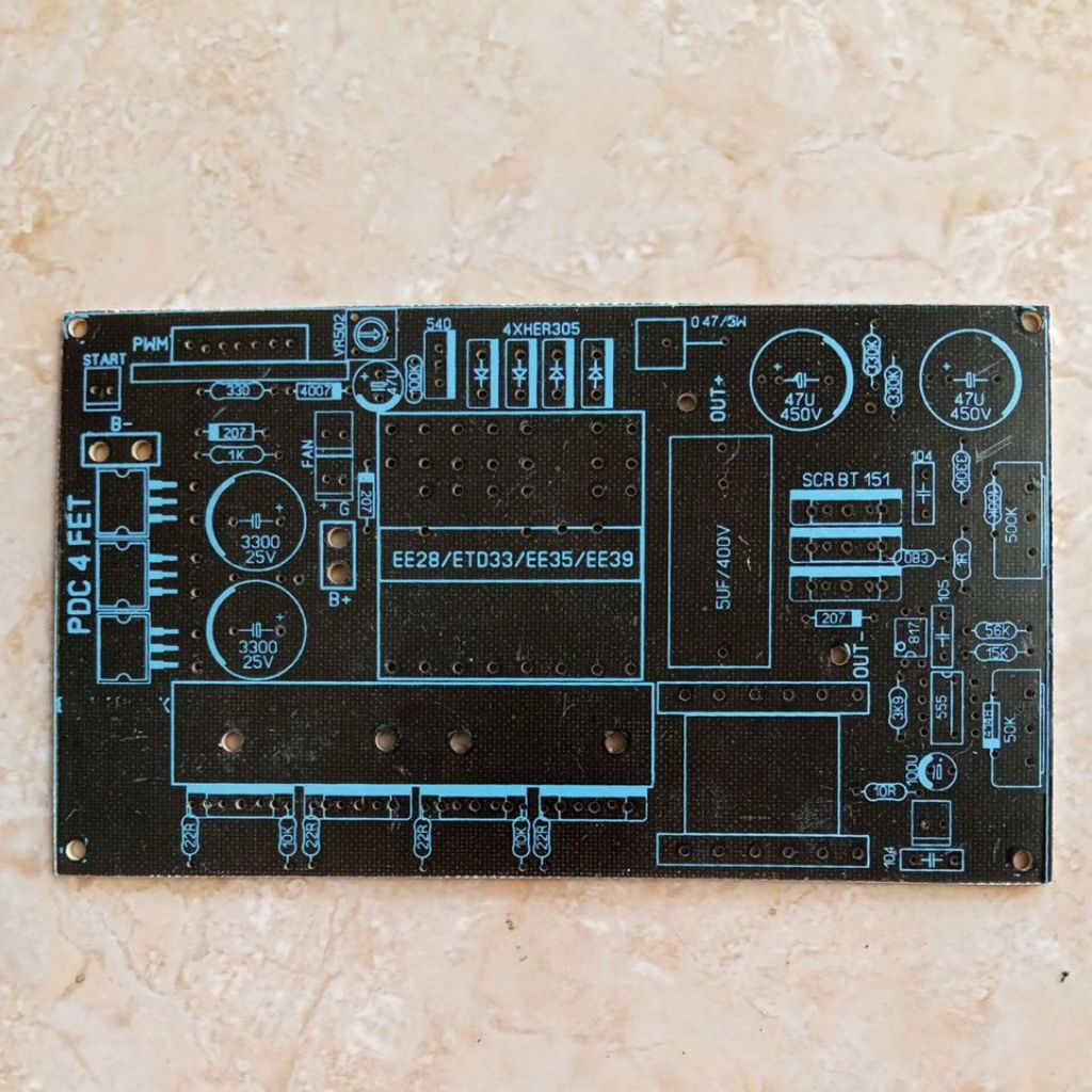 PCB 4 MOSFET JUMBO SCR