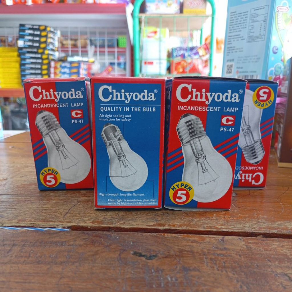 lampu chiyoda kuning lampu ayam