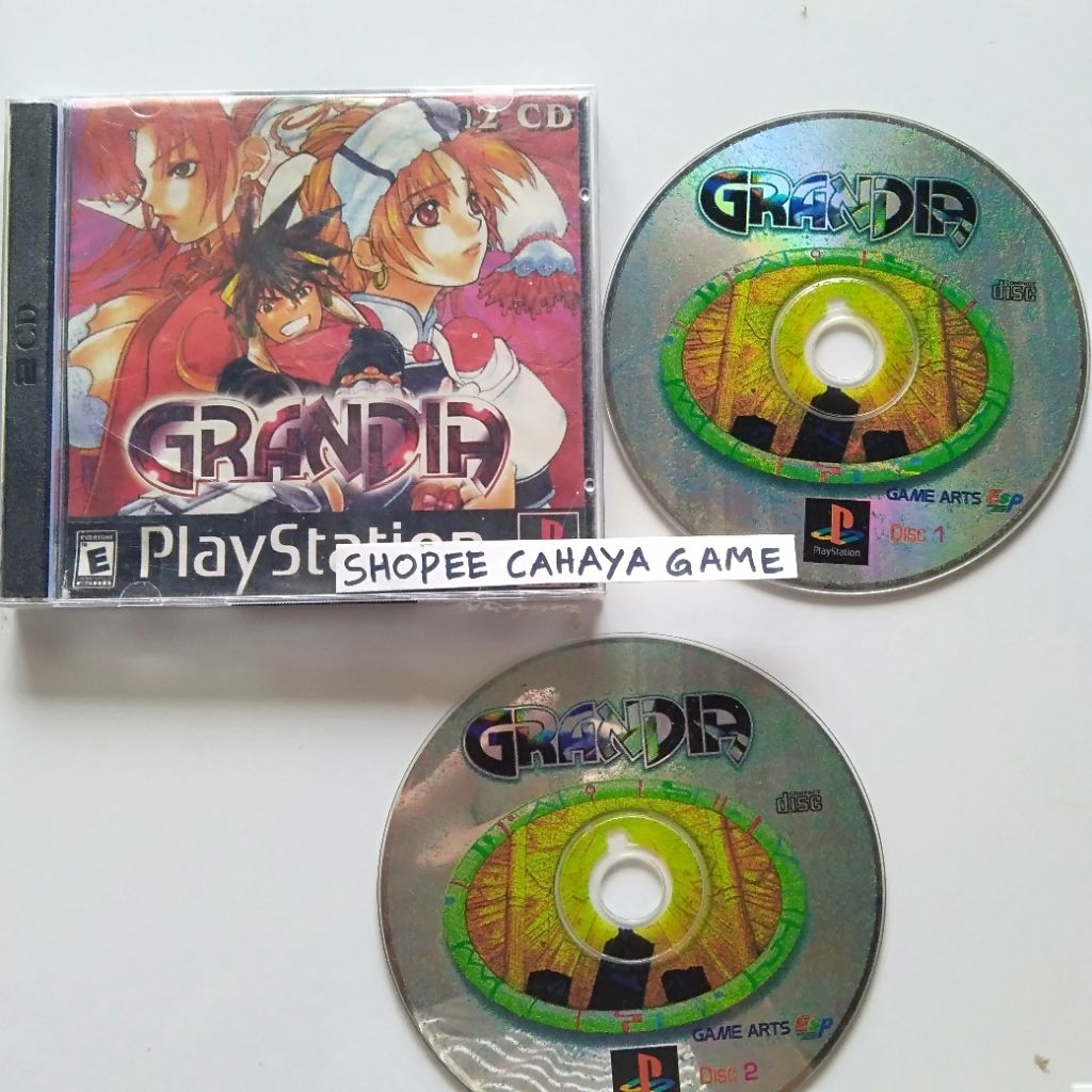 kaset ps1 kopab grandia