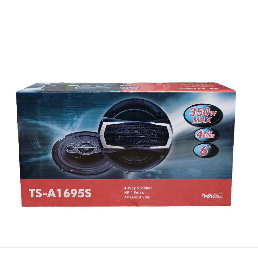 Speaker Pintu Mobil Pioneer TS-A1695S Speaker Coaxial 6 Inch Pioneer