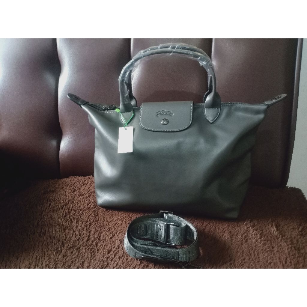 tas lc cuir Large(new) warna dark grey/Cosmo
