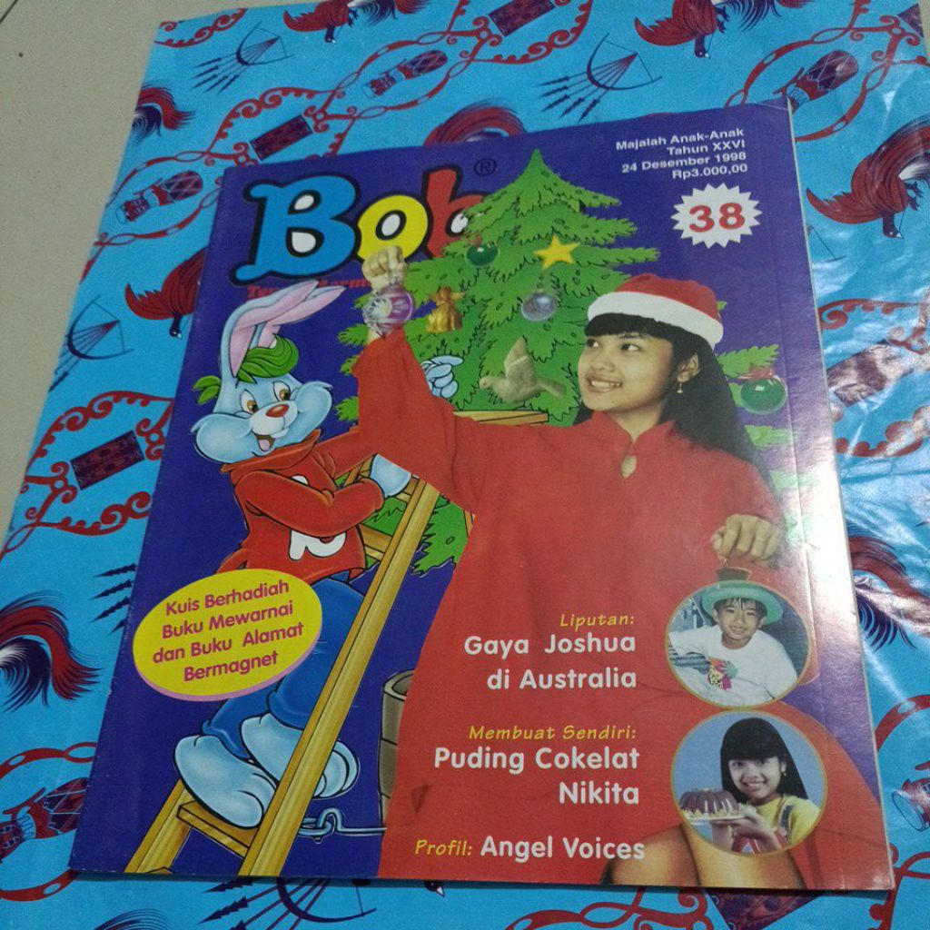 Majalah Bobo No 38 Tahun 1998