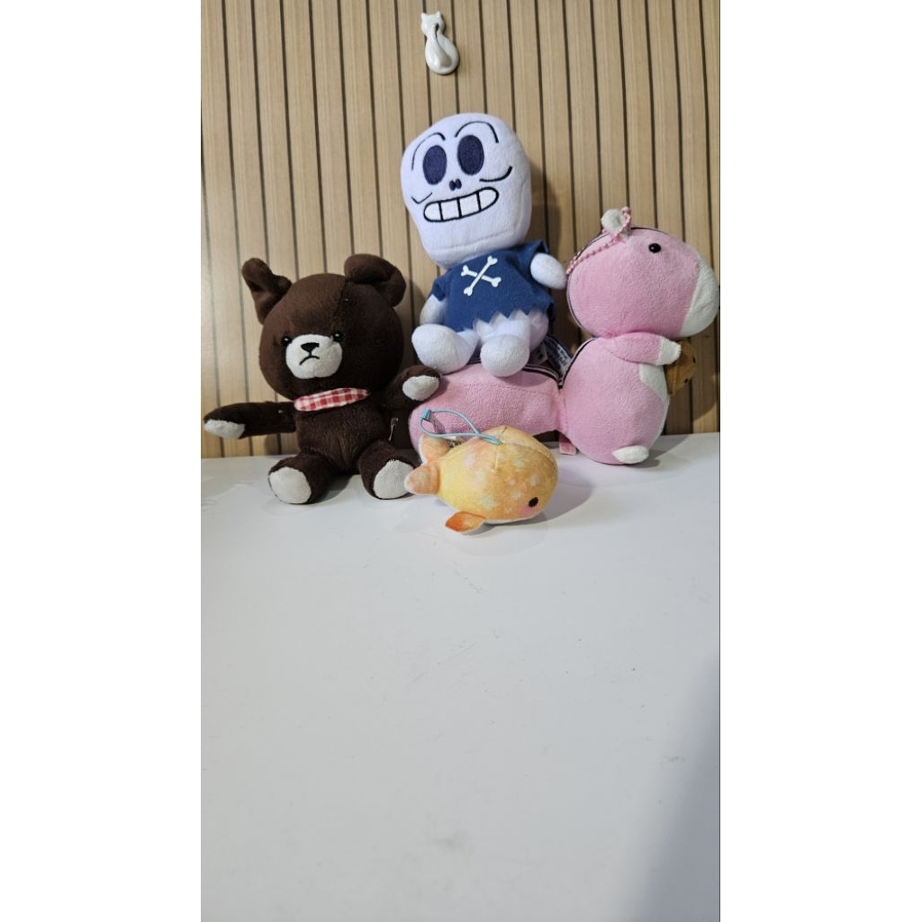 ganci keychain plushie official jepang anpanman sekiguchi ikan paus
