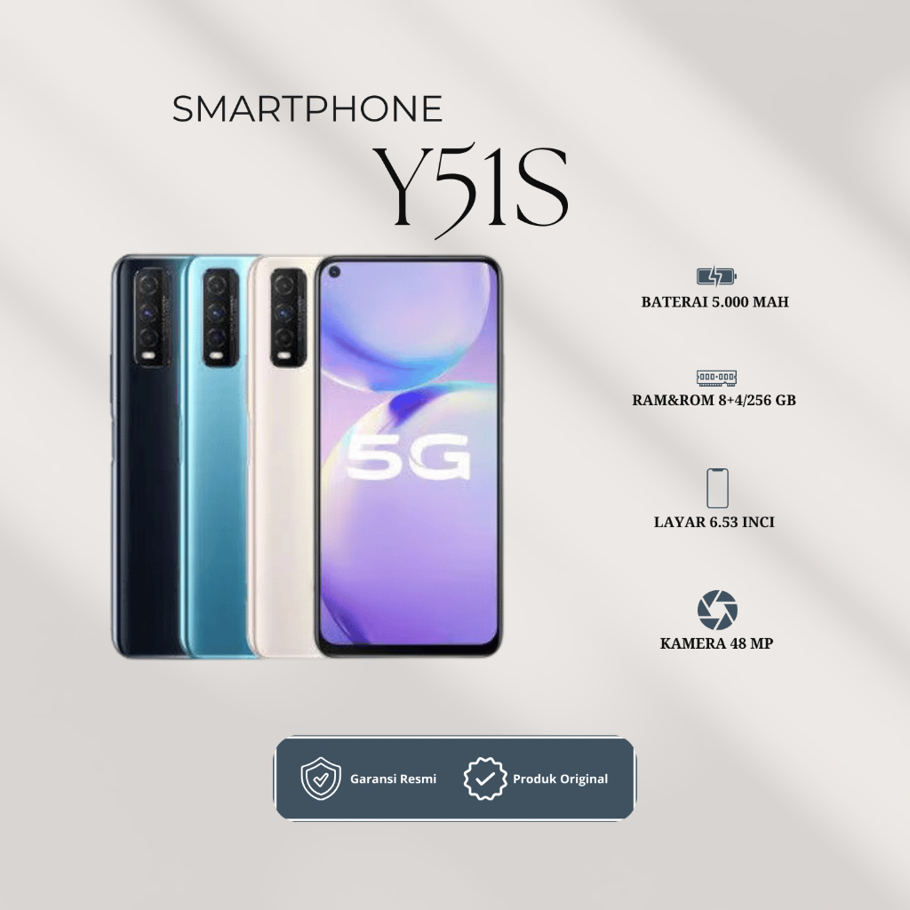 vivo y51 ram 8/256 gb