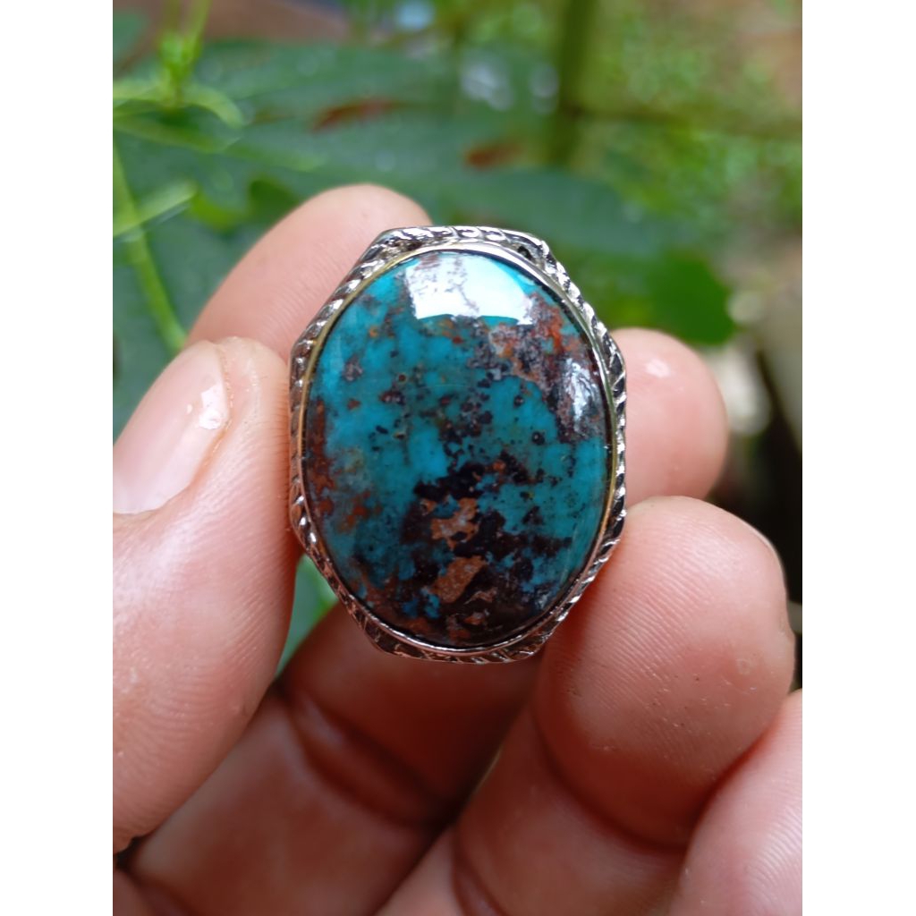 batu pirus persia blue fancy