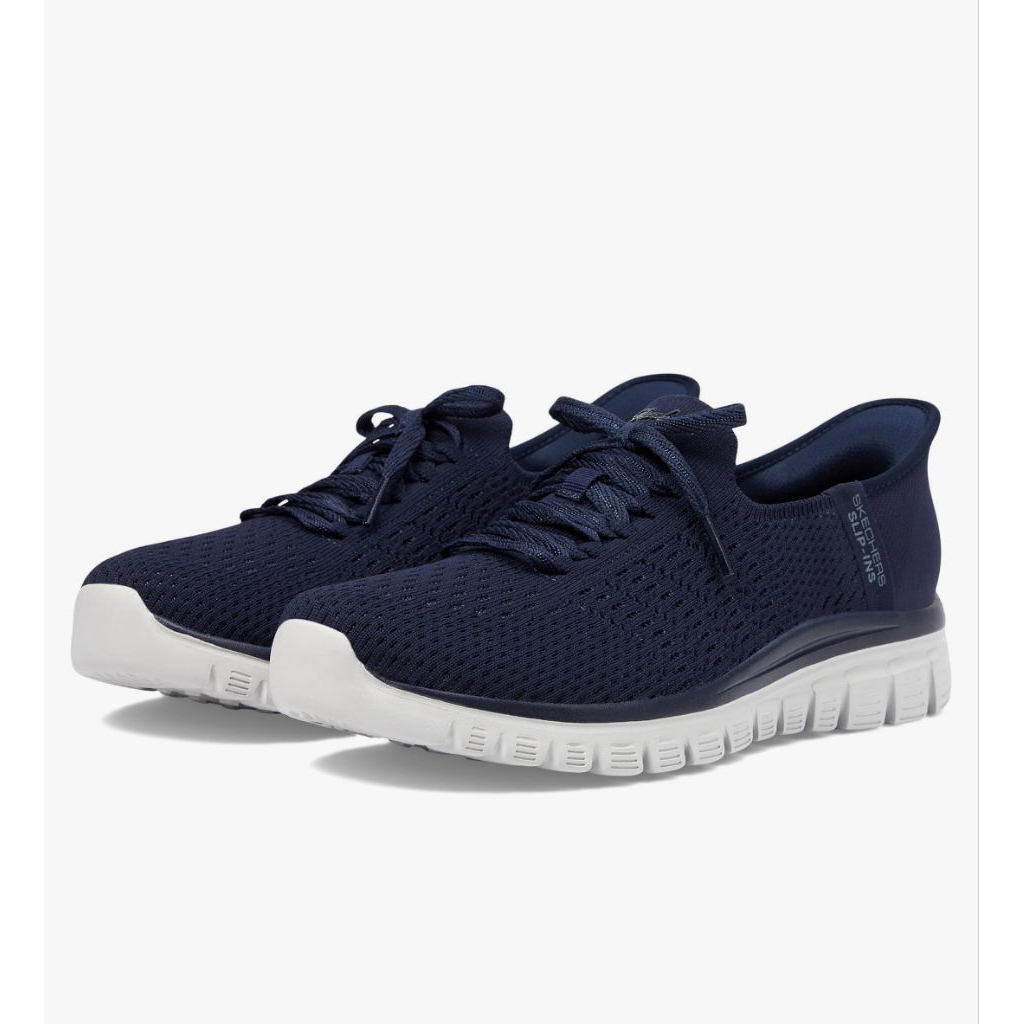Slip On Wanita Skechers Graceful First Blush. Navy