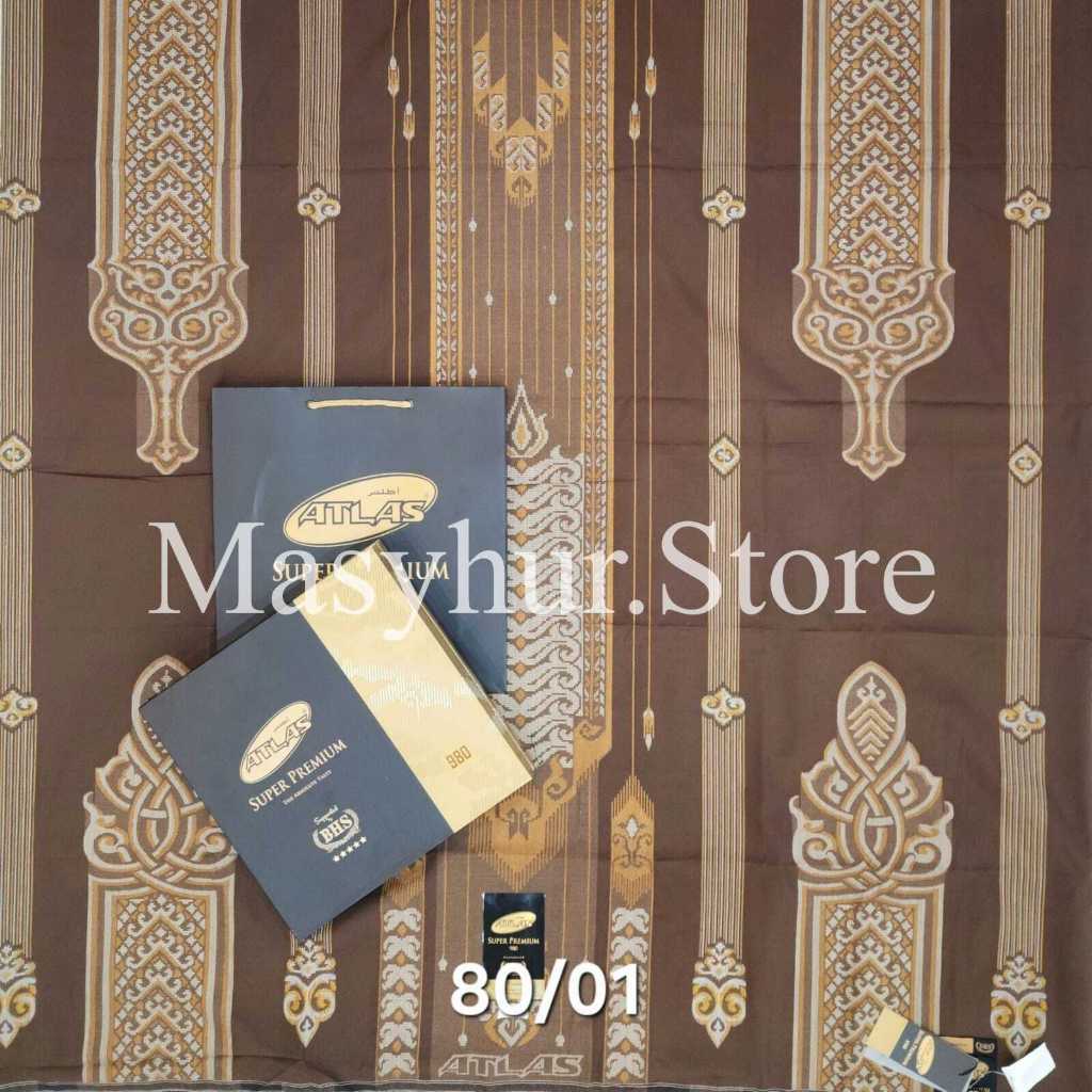 Sarung ATLAS SUPER PREMIUM 980 GOLD // ORIGINAL Sarung ATLAS Supreme 980 Gold Include Paperbag