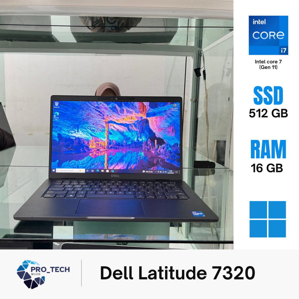 Dell Latitude 7320 i7 1185G7 16GB 512GB SSD | Laptop Kerja