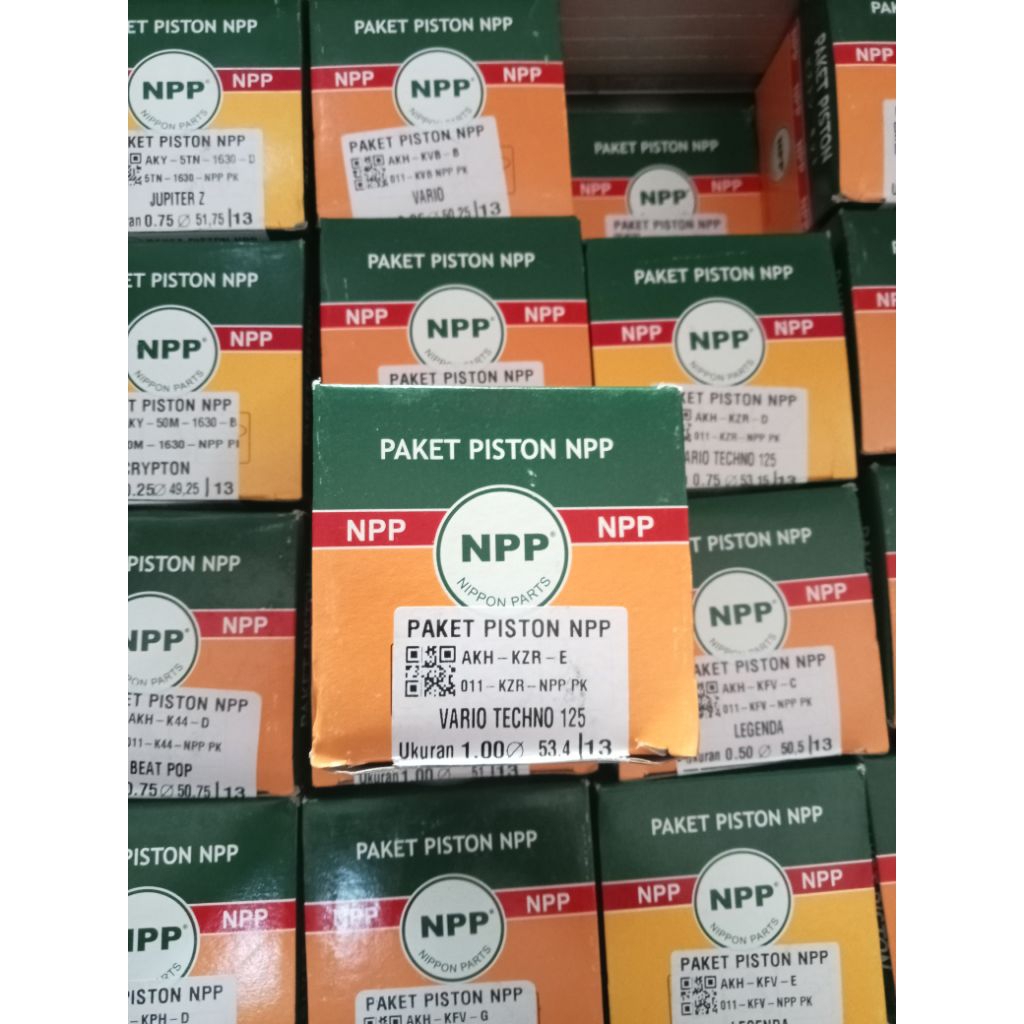 PISTON KIT NPP VARIO 125, VARIO 125 ESP OVS 100 ORIGINAL