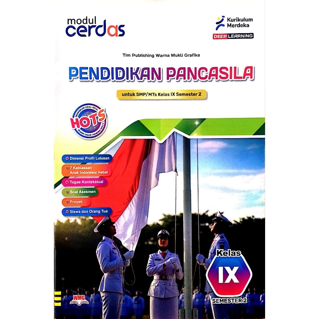 Buku LKS PKN PPKN Pancasila SMP MTs Semester 2 Genap Kelas 7 8 9 Terbaru