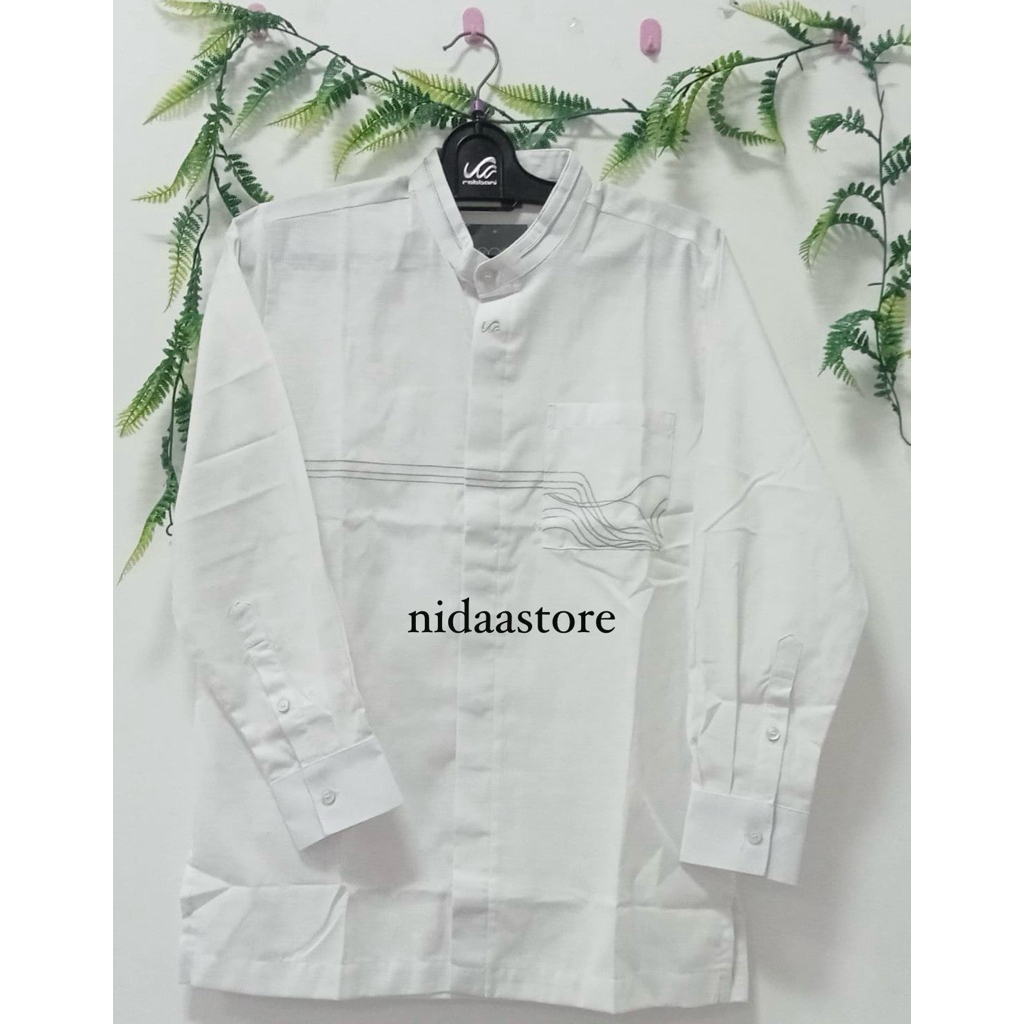 Rabbani - baju koko pria KEMKO SILENDRA MST PUTIH