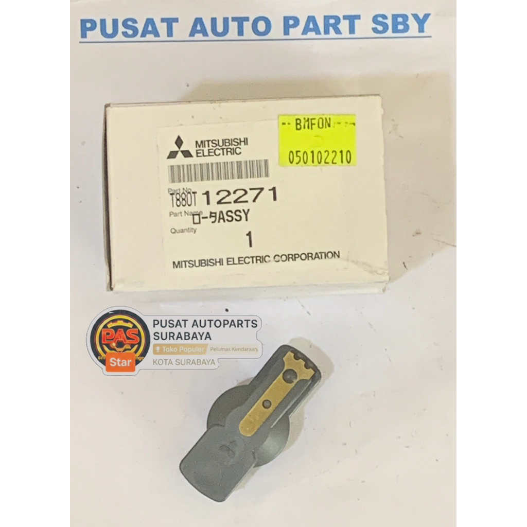 Rotor Delco / Distributor Rotor Delco Mitsubishi L300 Bensin Merek MEC Asli Japan & YEC Asli Japan