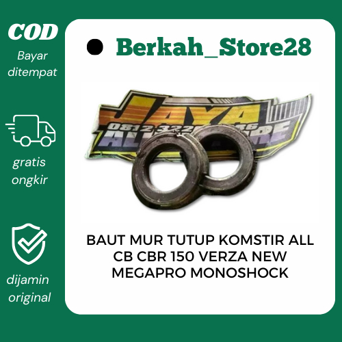 BAUT MUR TUTUP KOMSTIR ALL CB CBR 150 VERZA NEW MEGAPRO MONOSHOCK