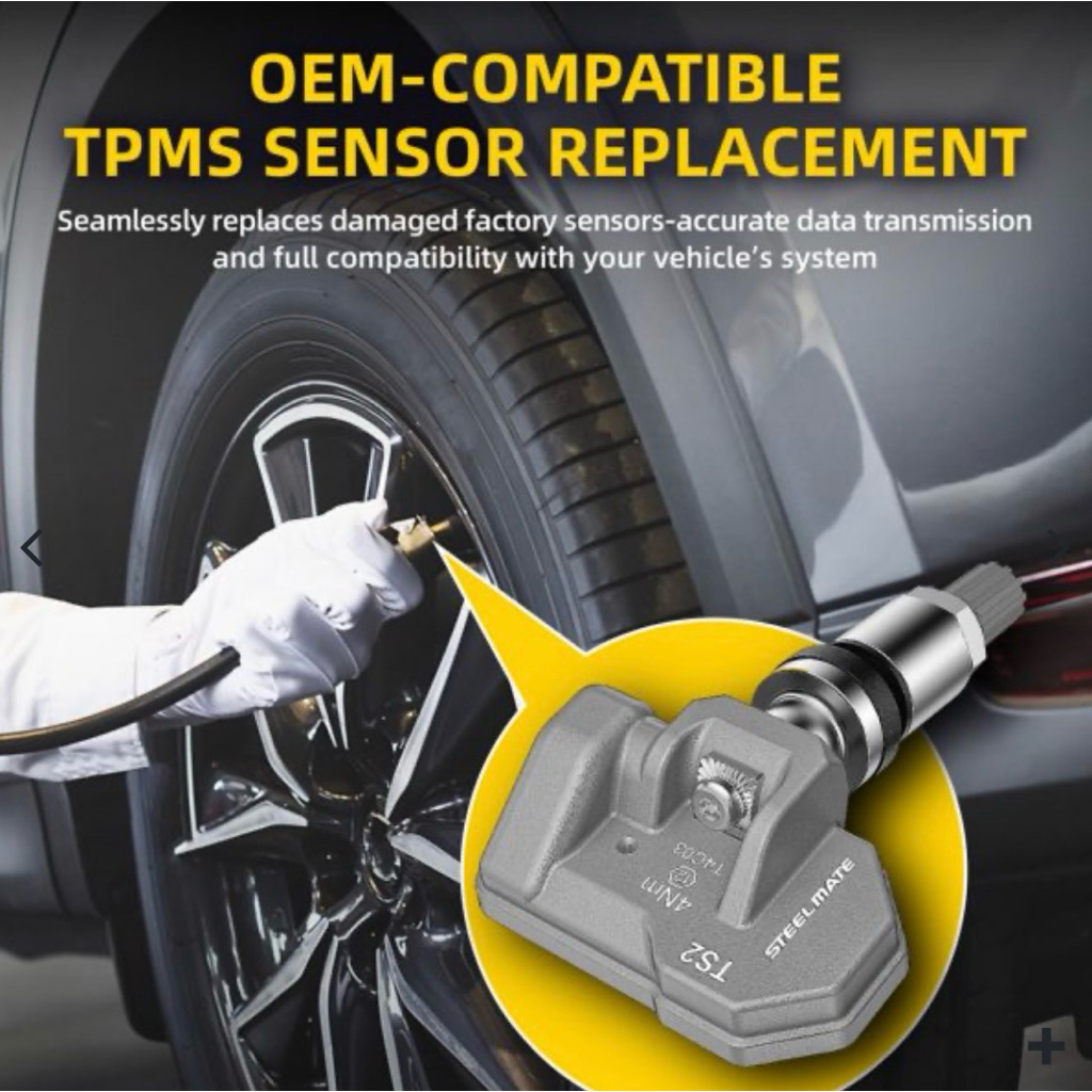 OE TPMS Internal Sensor Steelmate TS2 (Sensor Internal pengganti untuk SEMUA MERK MOBIL/OEM) GARANSI