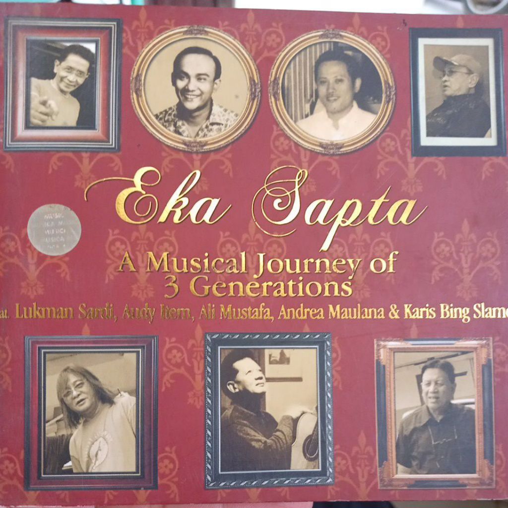 Kaset CD EKA SAPTA A Musical Journeys Of 3 Generations (ORI)