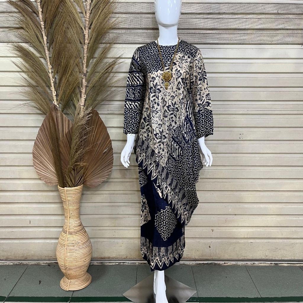 Setelan Wajik Batik Viscose/Setelan Asimetris Batik Viscose
